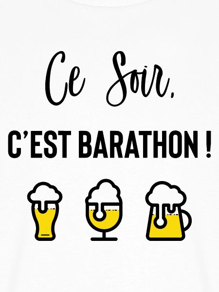 Heute Abend ist ein Barathon!