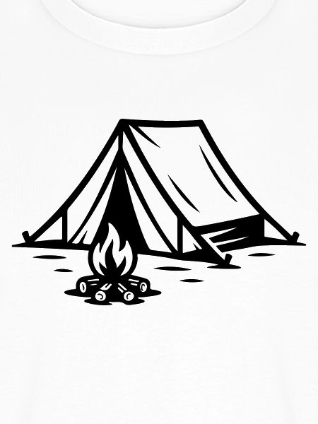Zelt Lagerfeuer