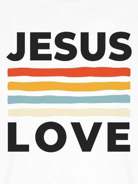 Jesus Love Christliche Nächstenliebe