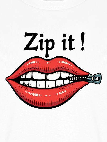Halt den Mund, Lippen