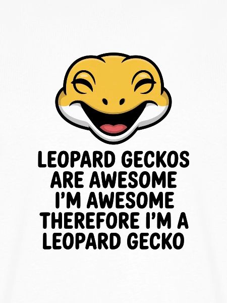 Freudiges Leopardgecko-Lachen-Maskottchen