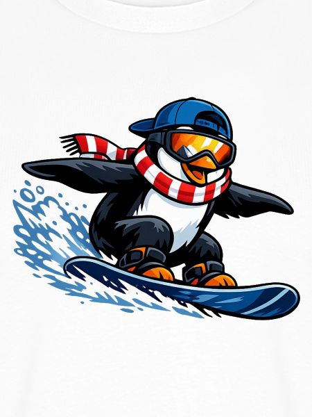 Pinguin Boarder Wintersport