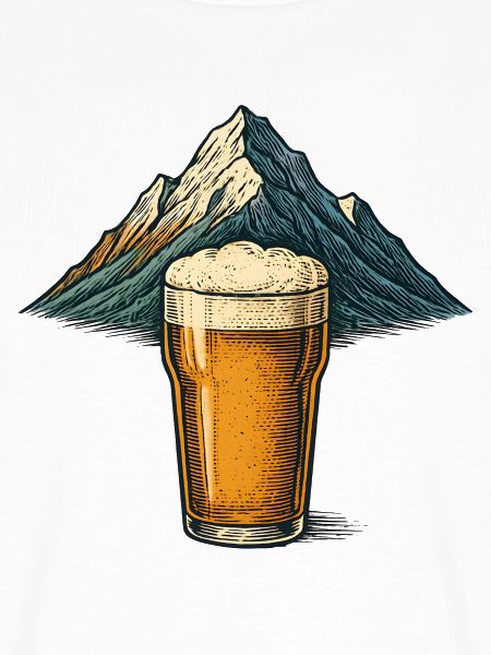 Bergbier Berglandschaft