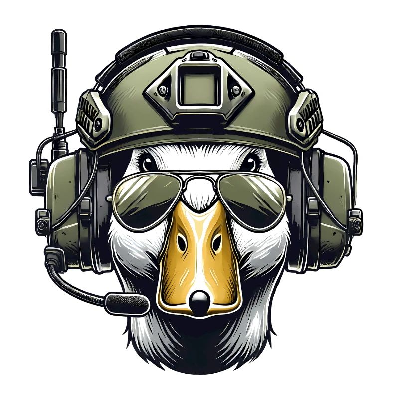 Tactical Duck with Headset