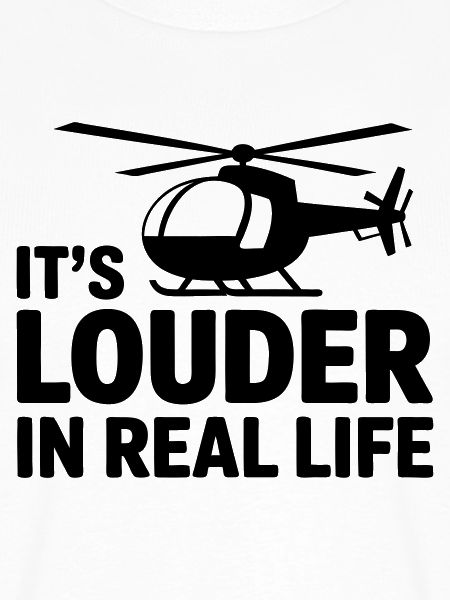 Helikopter-Pilot lustiger Spruch