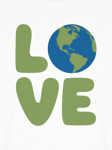 Earth Love Globe Logo