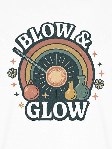 Glasblasen-Glow | Glasbläser Retro