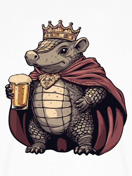 Gürteltier Bier König