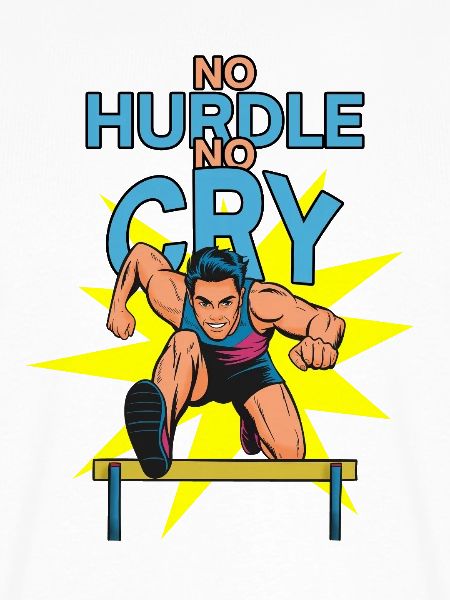 Hürdenlauf: No Hurdle No Cry