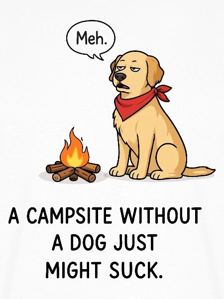 Meh Dog Campfire Bandana
