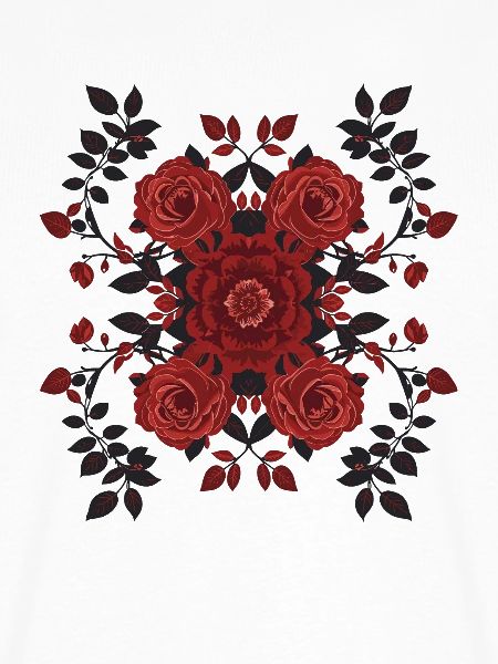 Rote Rosen Symmetrie Muster