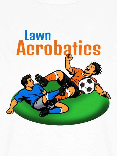 Lawn Acrobats Fußballakrobaten (Blutgrätsche)