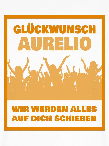 Glückwunsch Aurelio JubelCrowd
