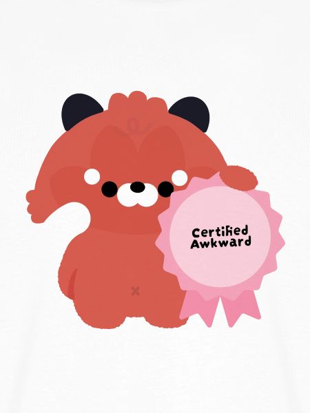 Zertifizierter Awkward Red Panda