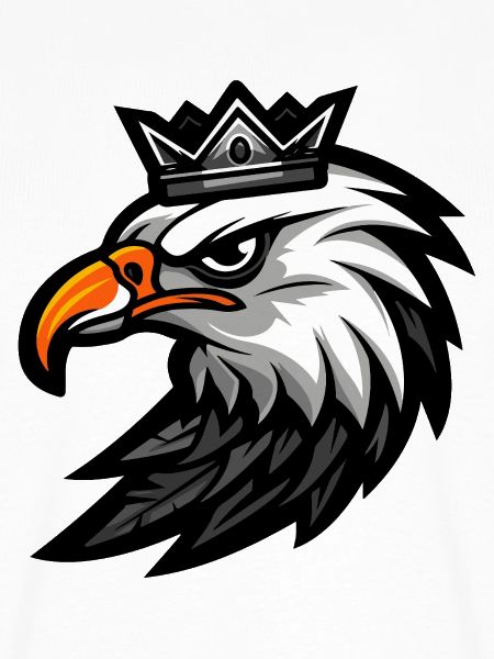 Adler Kopf Krone