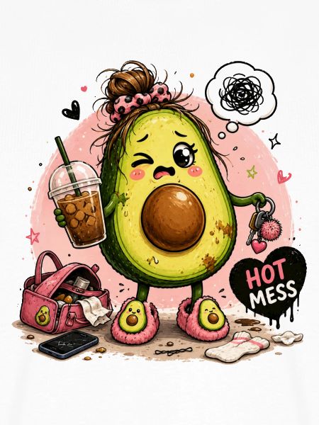 Kawaii Avocado Hot Mess