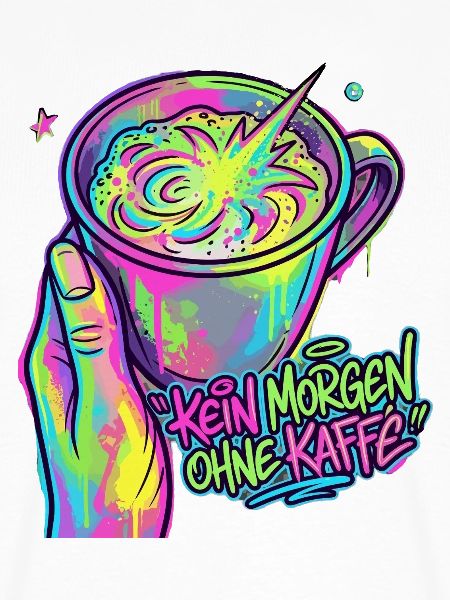 Kaffee Neon Splash – Morgenkick