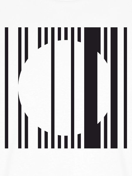 Barred Circle Minimalismus