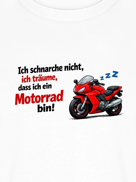 Ich träume Motorrad