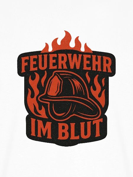 Feuerwehr Im Blut Emblem