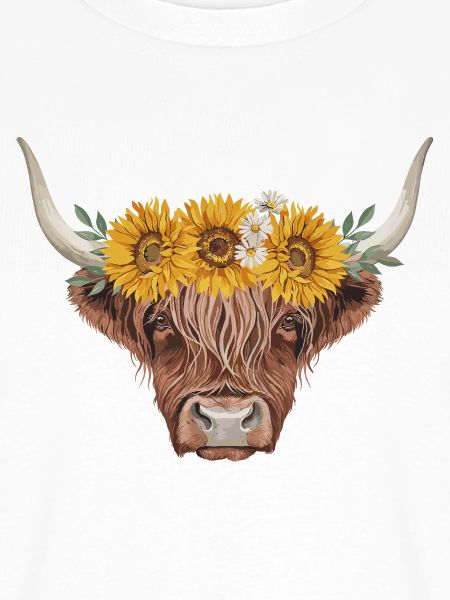 Sonnenblumenkrone Stierkopf