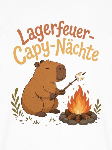 Lagerfeuer Capy-Nächte Capybara