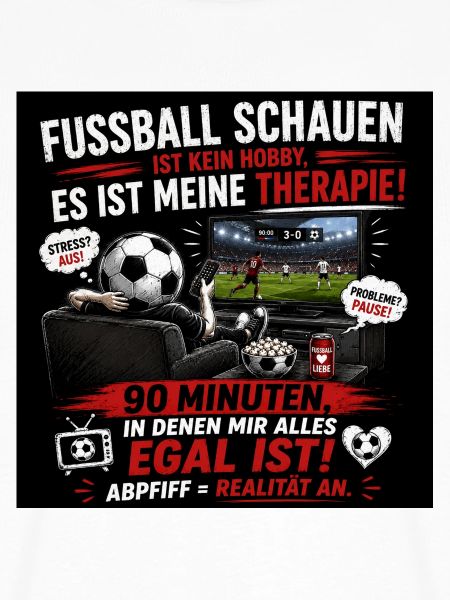 Fussball Therapie am Fernseher