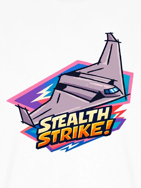 Stealth Strike Jet-Grafik