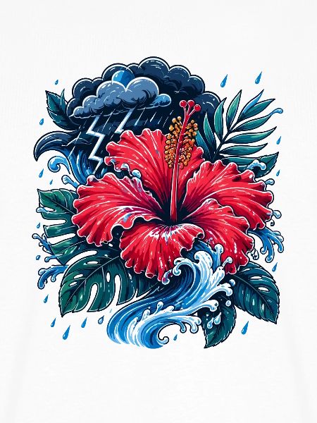Hibiskus Sturmwelle 