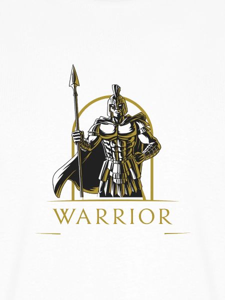 Spartaner Krieger Speer Gold Design