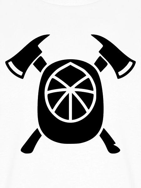 Euro Feuerwehrhelm Silhouette