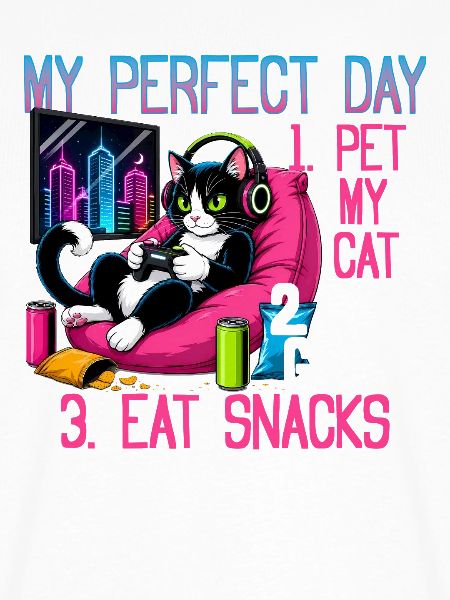 Gamer Gaming Cat Video Game