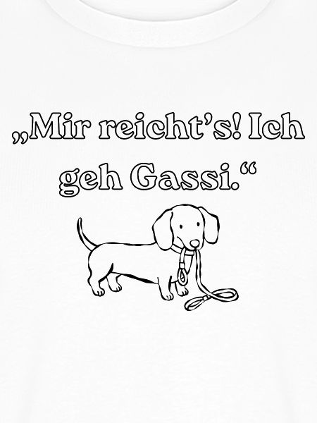 Mir reichts Ich geh Gassi