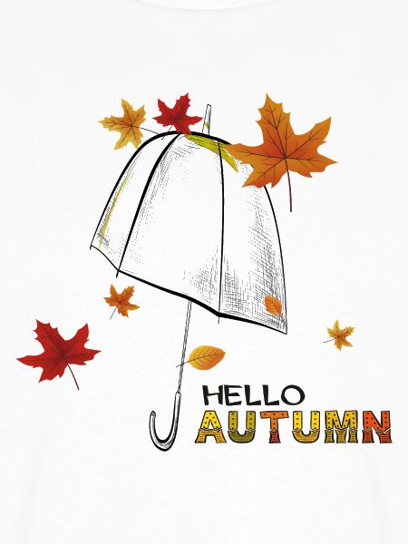 Herbstlaub Hello Autumn