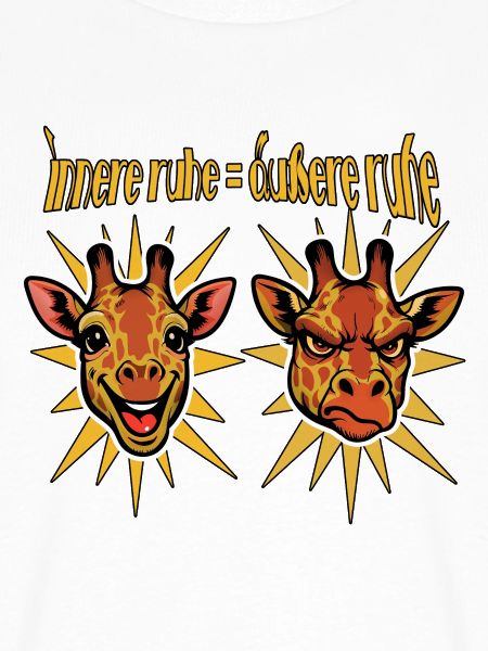 Innere Ruhe = Äußere Ruhe, Giraffenwitz