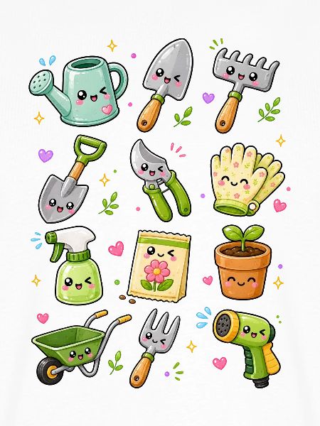 Kawaii Gartenwerkzeug | Gärtnern