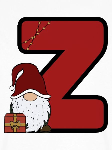 Z Weihnachtsgnom Z Design