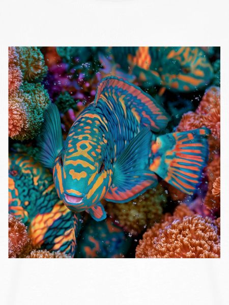 Meeresregenbogenpapageienfisch