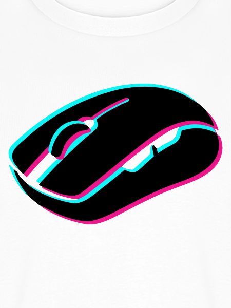 Gaming Maus Glitch Grafik
