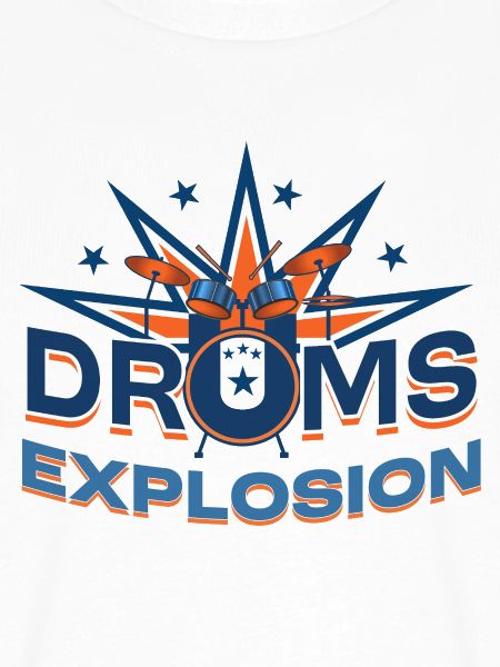 Drums Explosion Patriot Logo