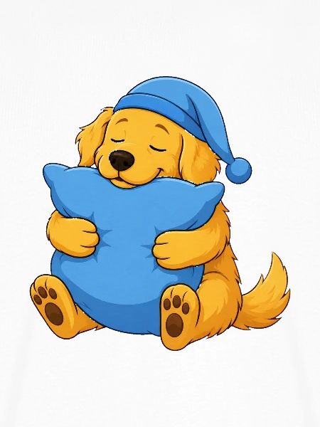 Schläfriger Golden Retriever