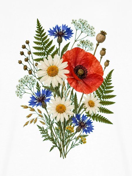 Botanische Wildblumen Wildblume