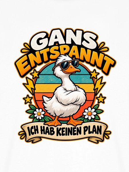 Gans Entspannt