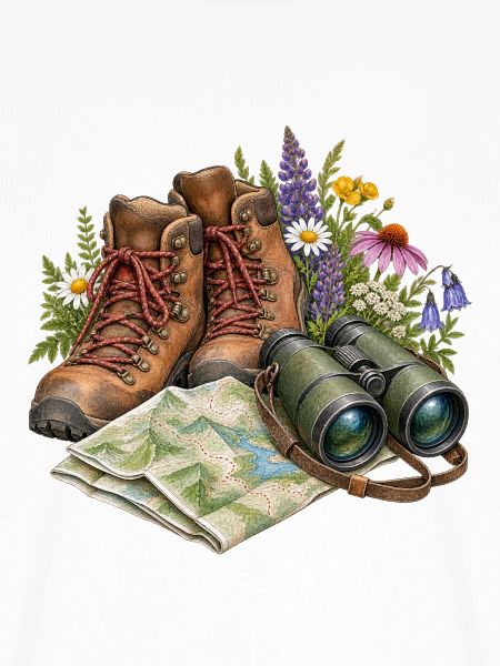 Wanderpfad Boots und Flora
