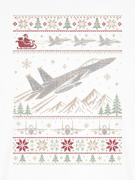 F15 Eagle Weihnachtspullover