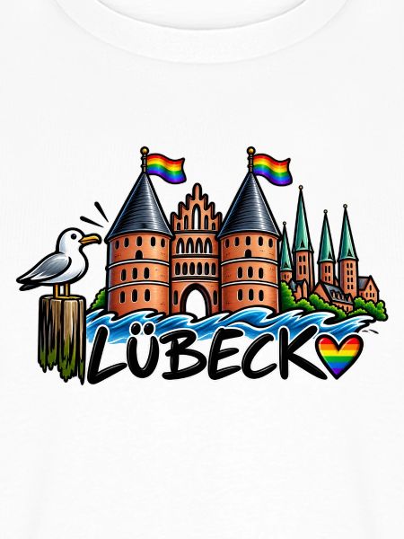 Lübeck Regenbogen Holstentor