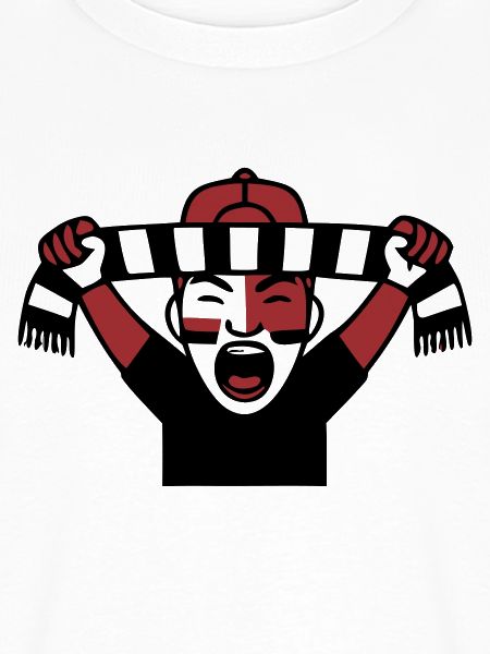 Jubelnder Fussballfan Icon