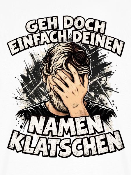 Namen Klatschen Facepalm