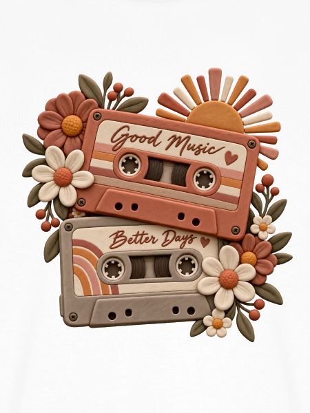 Gute Musik Blumenkassette