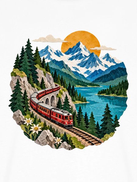 Bergbahn am See Panorama